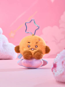 BT21 Official The Journey Purple Star Plush Keyring