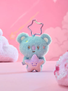 BT21 Official The Journey Purple Star Plush Keyring