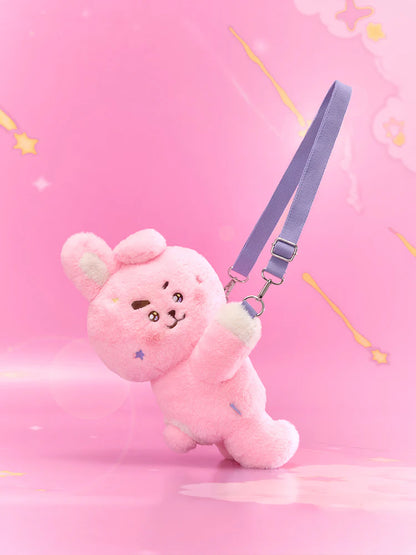 BT21 Official The Journey Hug Me Plush Crossbody Bag