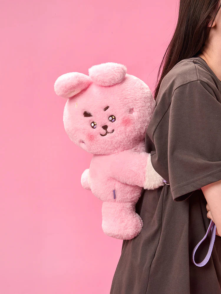 BT21 Official The Journey Hug Me Plush Crossbody Bag
