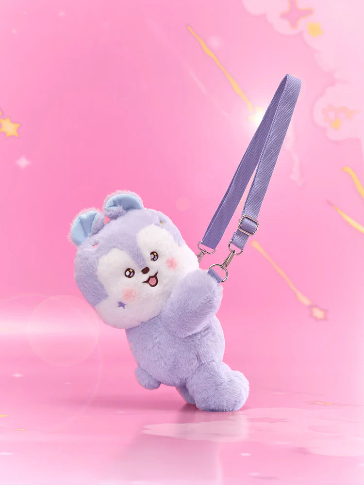 BT21 Official The Journey Hug Me Plush Crossbody Bag