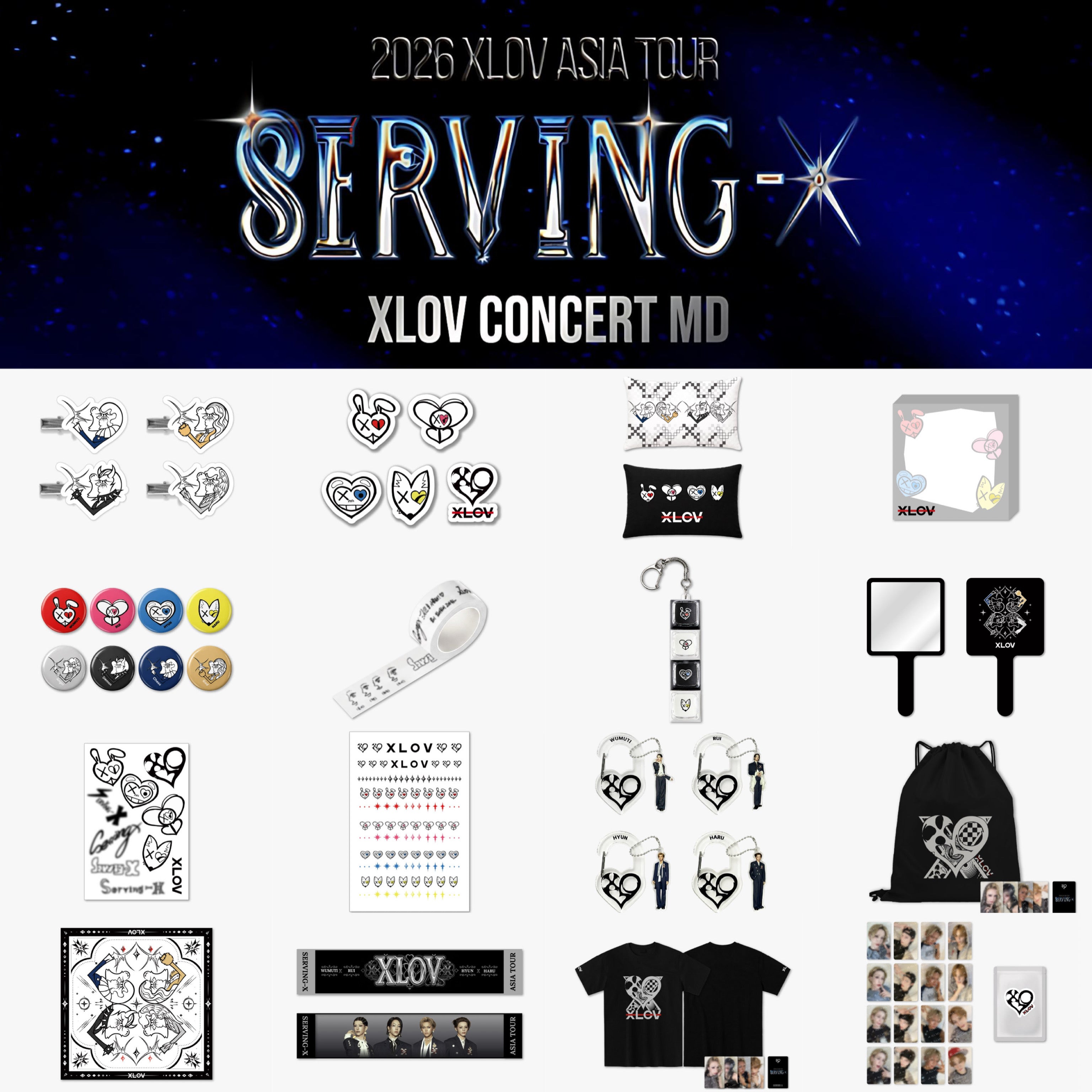 XLOV - 2026 ASIA TOUR Serving-X Official MD – K-STAR