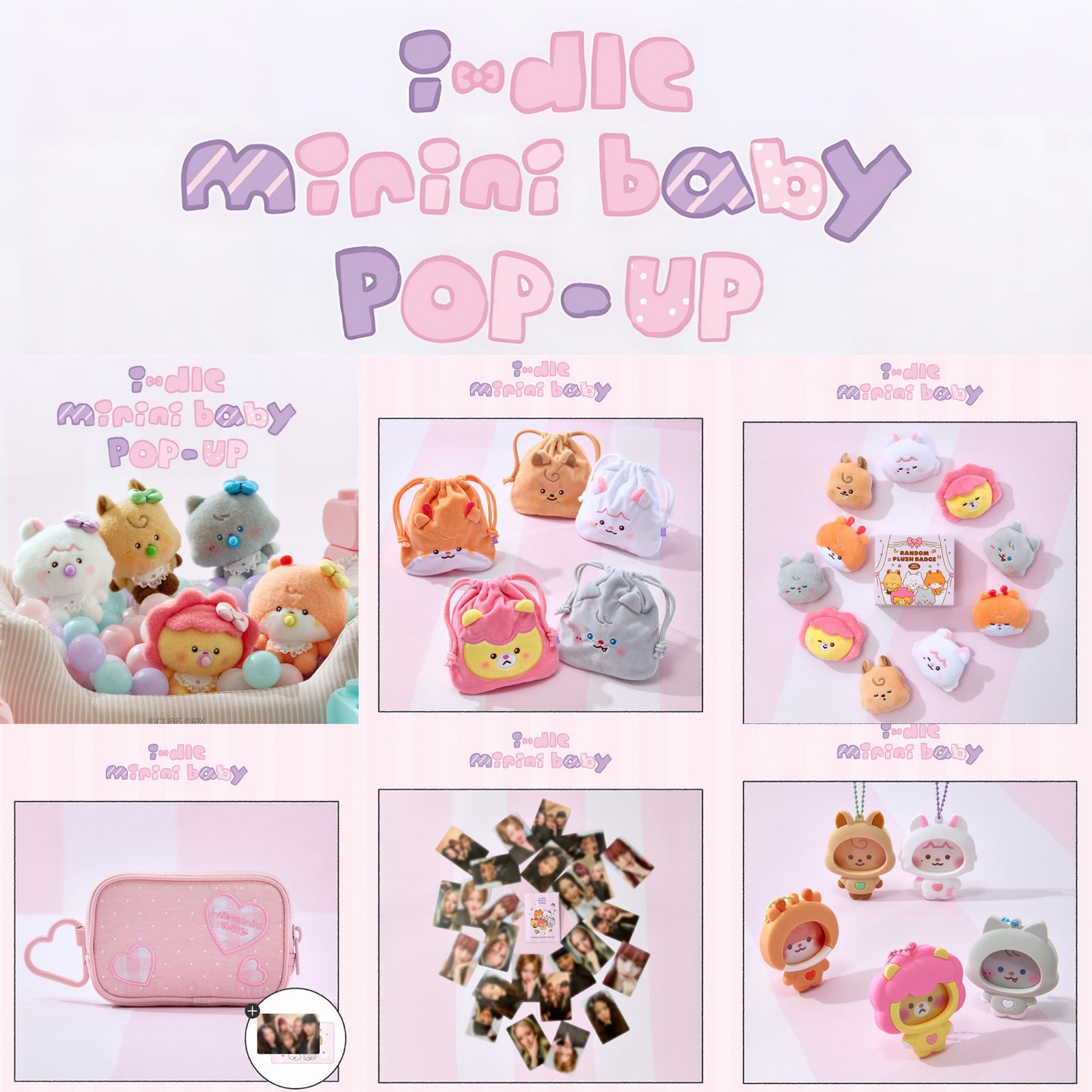 i-dle minini baby Pop Up Official MD