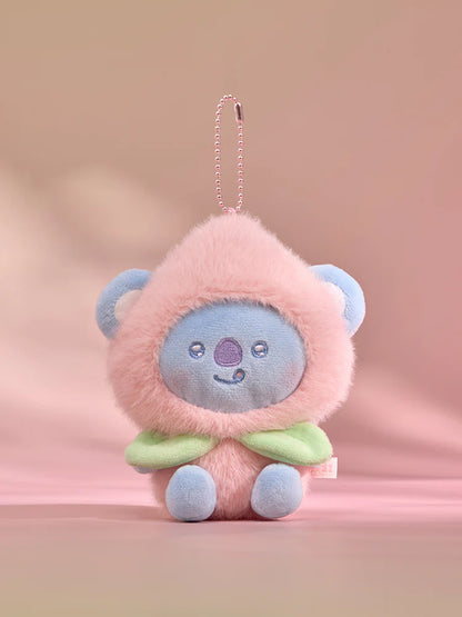 BT21 Baby Official PEACH HOLIC Plush Keyring