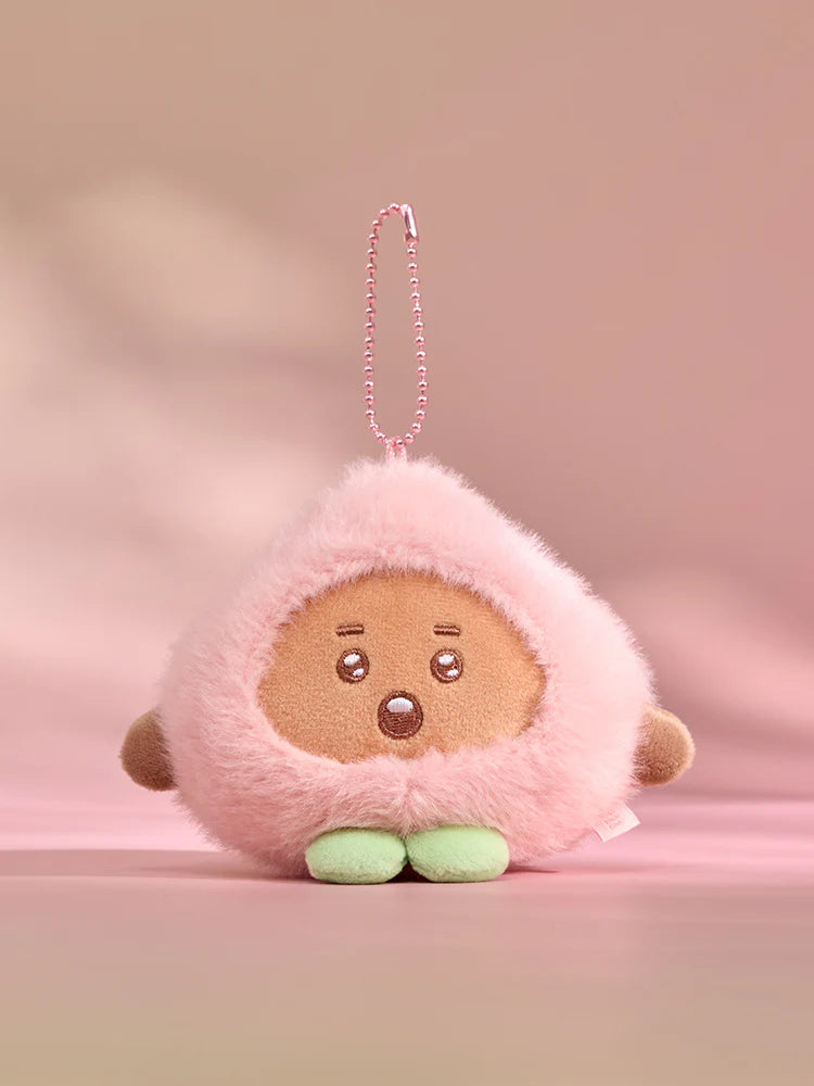 BT21 Baby Official PEACH HOLIC Plush Keyring
