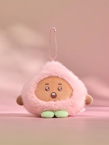 BT21 Baby Official PEACH HOLIC Plush Keyring