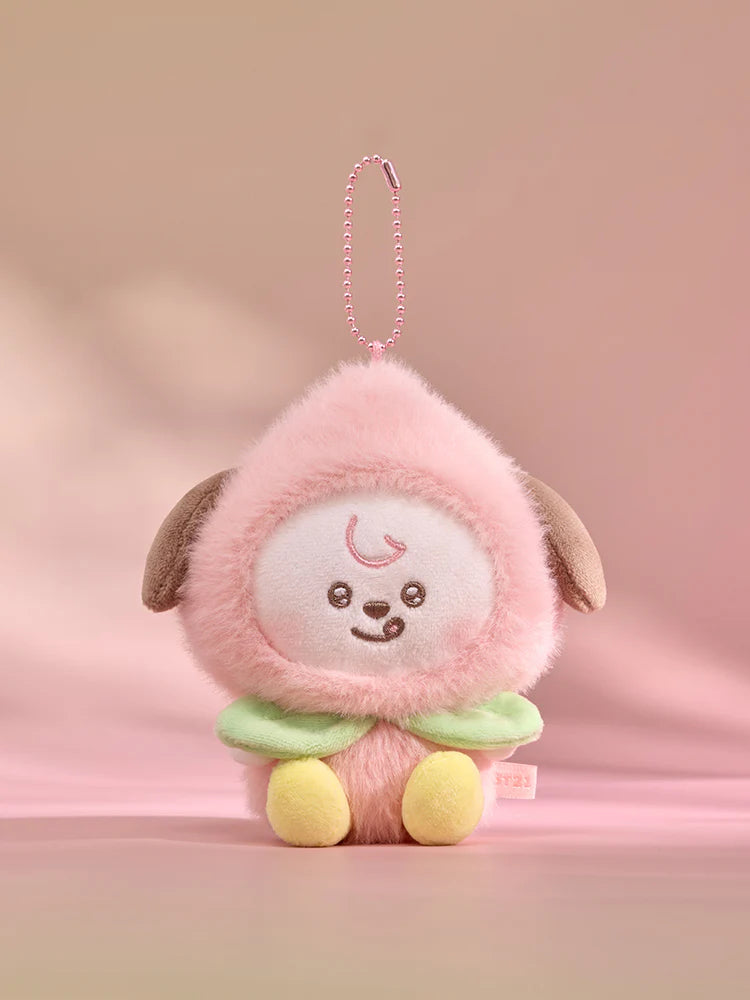 BT21 Baby Official PEACH HOLIC Plush Keyring