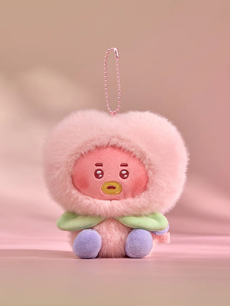 BT21 Baby Official PEACH HOLIC Plush Keyring