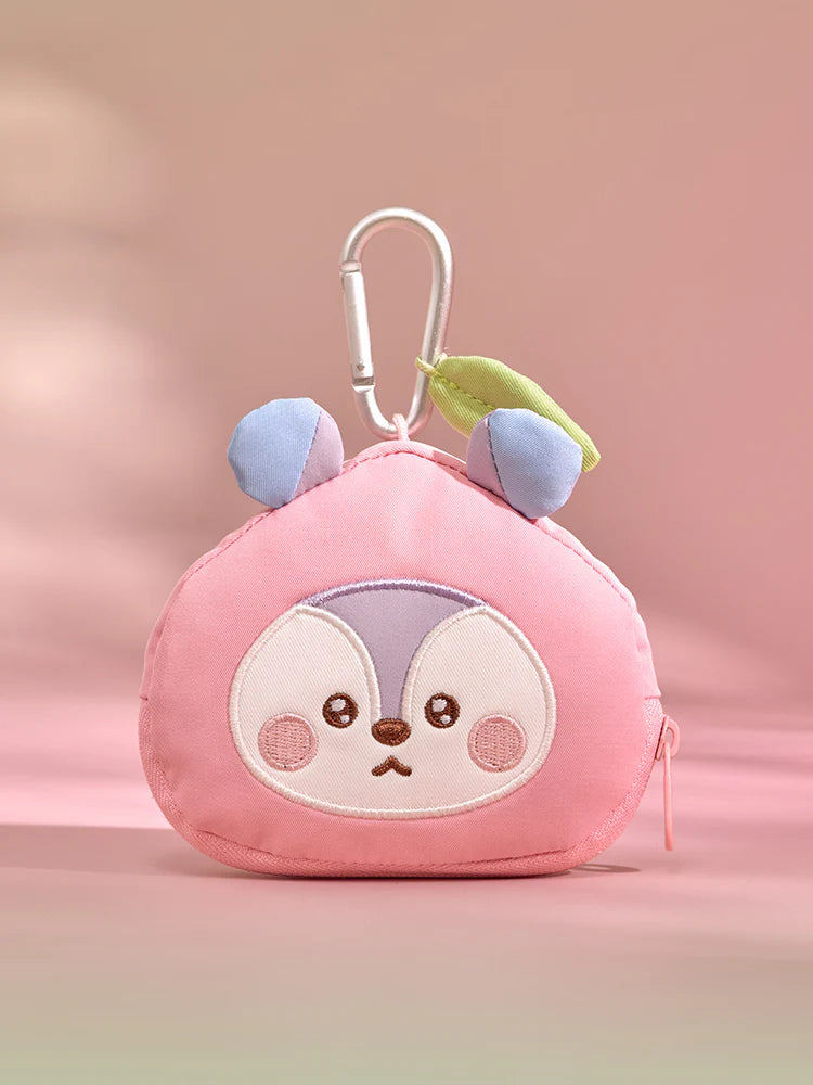 BT21 Baby Official PEACH HOLIC Pouch Keyring