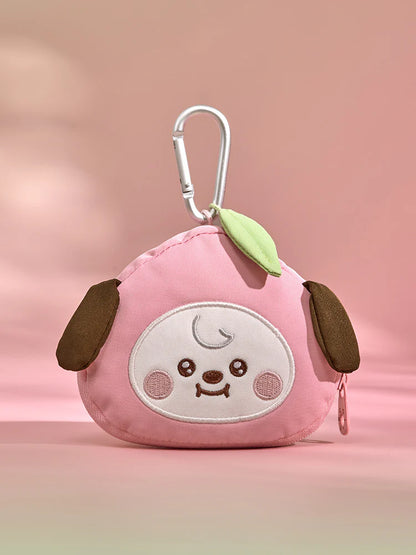 BT21 Baby Official PEACH HOLIC Pouch Keyring