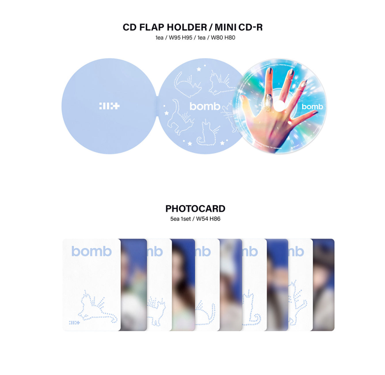 ILLIT - BOMB 3rd Mini Album Merch Ver