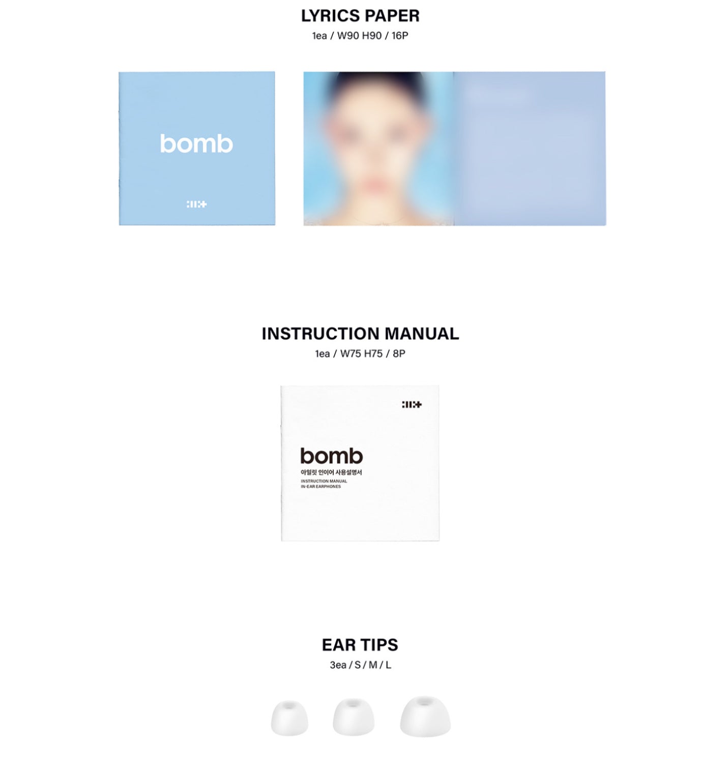 ILLIT - BOMB 3rd Mini Album Merch Ver