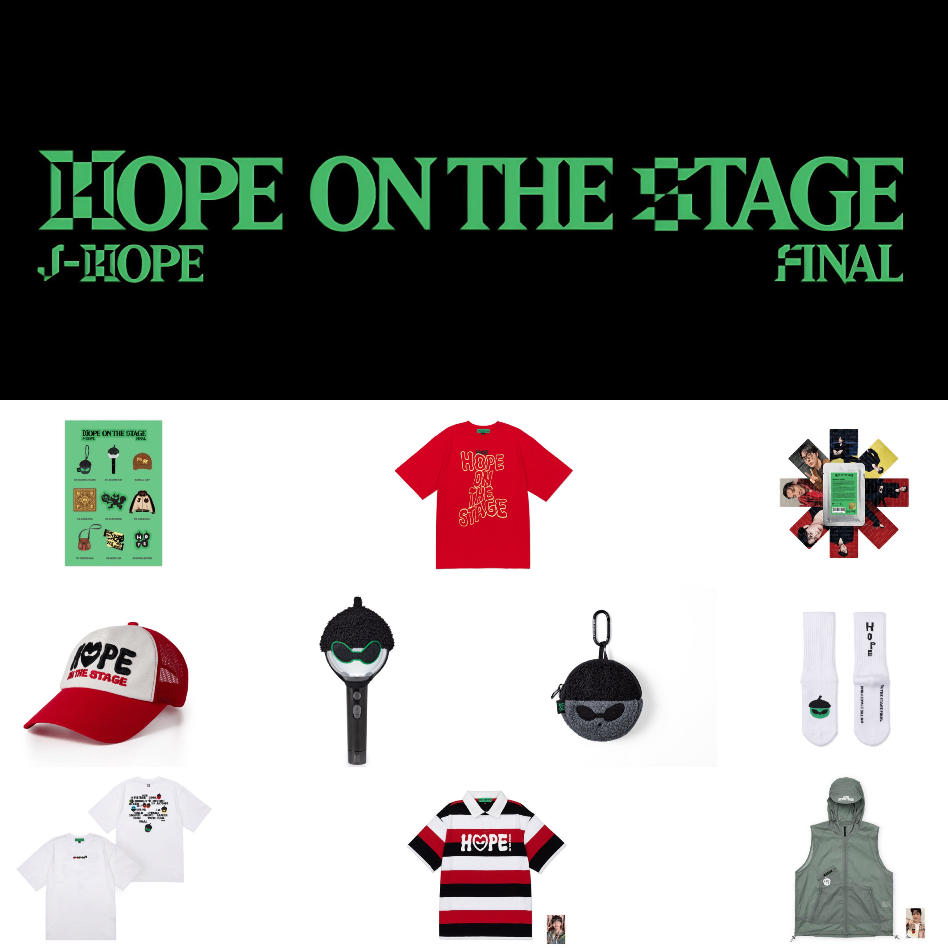 ホビ HOPE ON THE STAGE_FINAL セット③ BTS j-hope HOPE ON THE STAGE FINAL Official MD – K-STAR