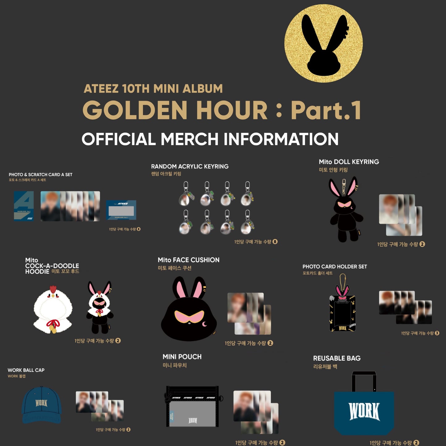 ATEEZ - Golden Hour Official MD Pt.1