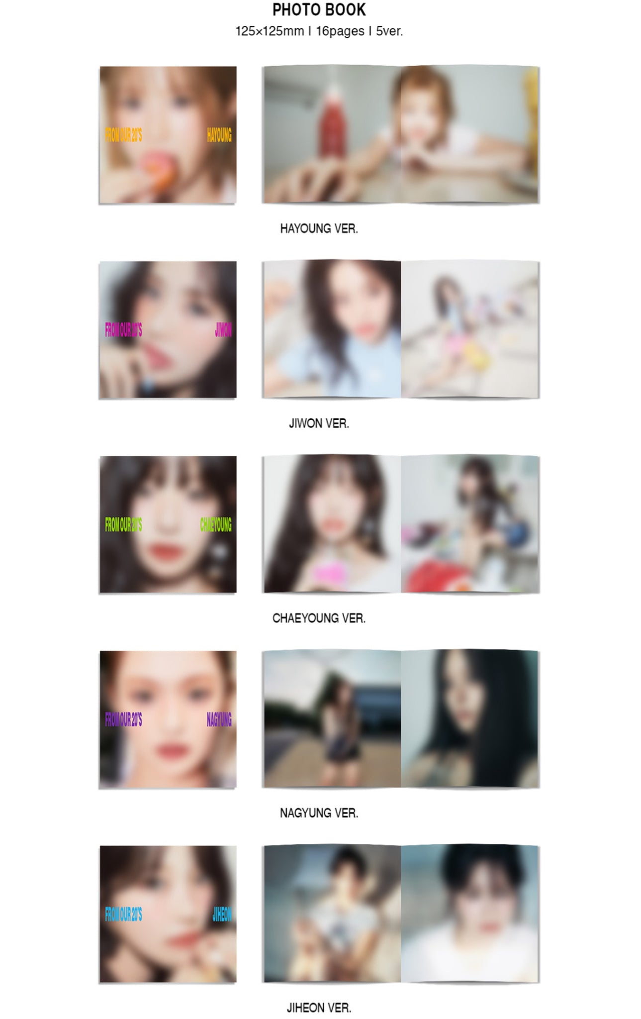 fromis_9 - From Our 20's 6th Mini Album Digipack Ver – K-STAR