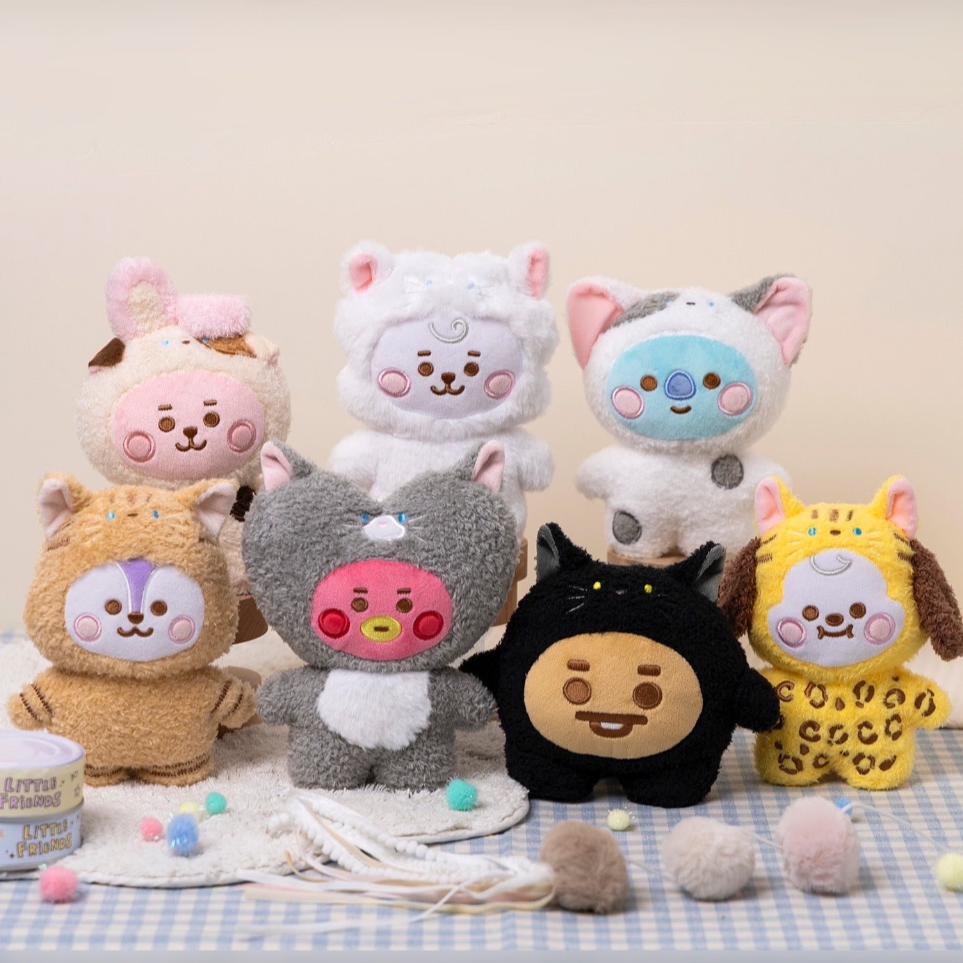 BT21 Baby JAPAN Cat Tatton S Size 20cm