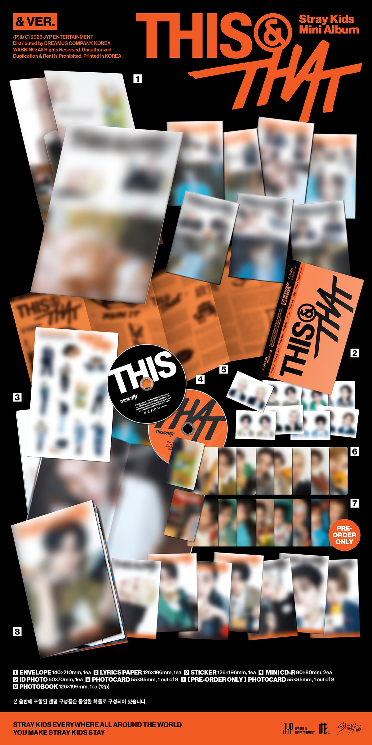 STRAY KIDS - THIS & THAT / & Ver.