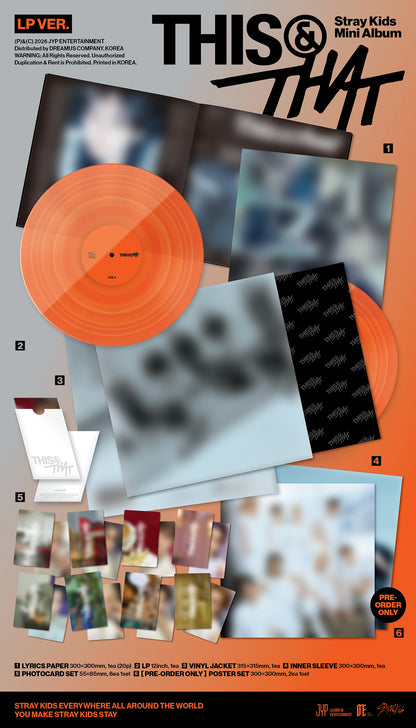STRAY KIDS - THIS & THAT / LP Ver.