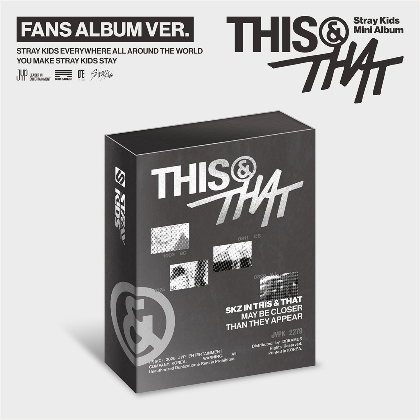 STRAY KIDS - THIS & THAT / FANS Ver.