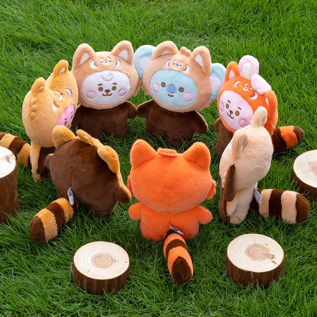 BT21 Baby JAPAN Red Panda Tatton S Size 20cm