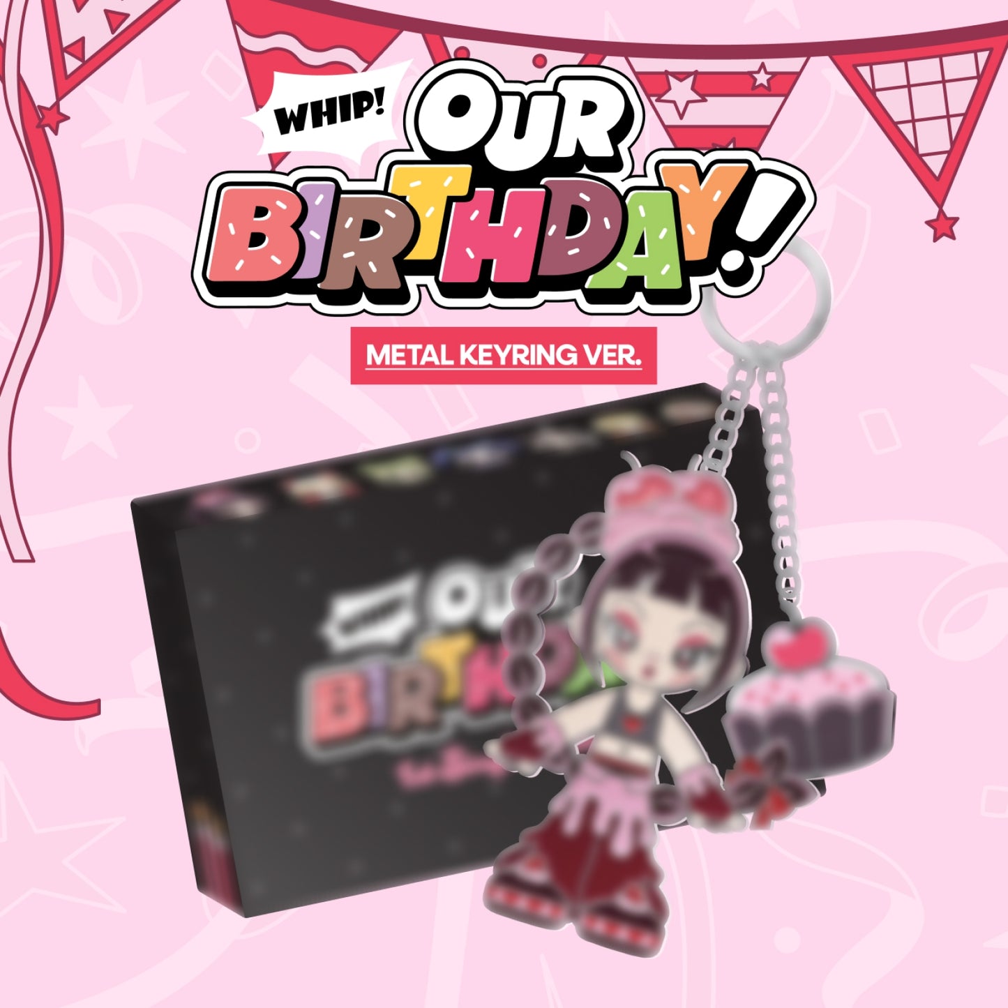 OURBIRTHDAY - Our Birthday 1st Single METAL KEYRING Ver