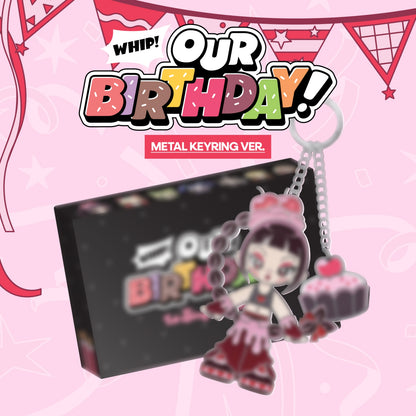 OURBIRTHDAY - Our Birthday 1st Single METAL KEYRING Ver
