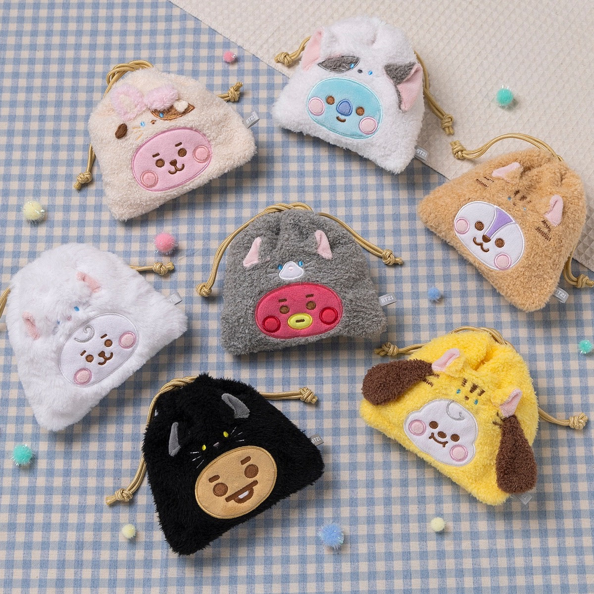 BT21 Baby JAPAN Cat Purse