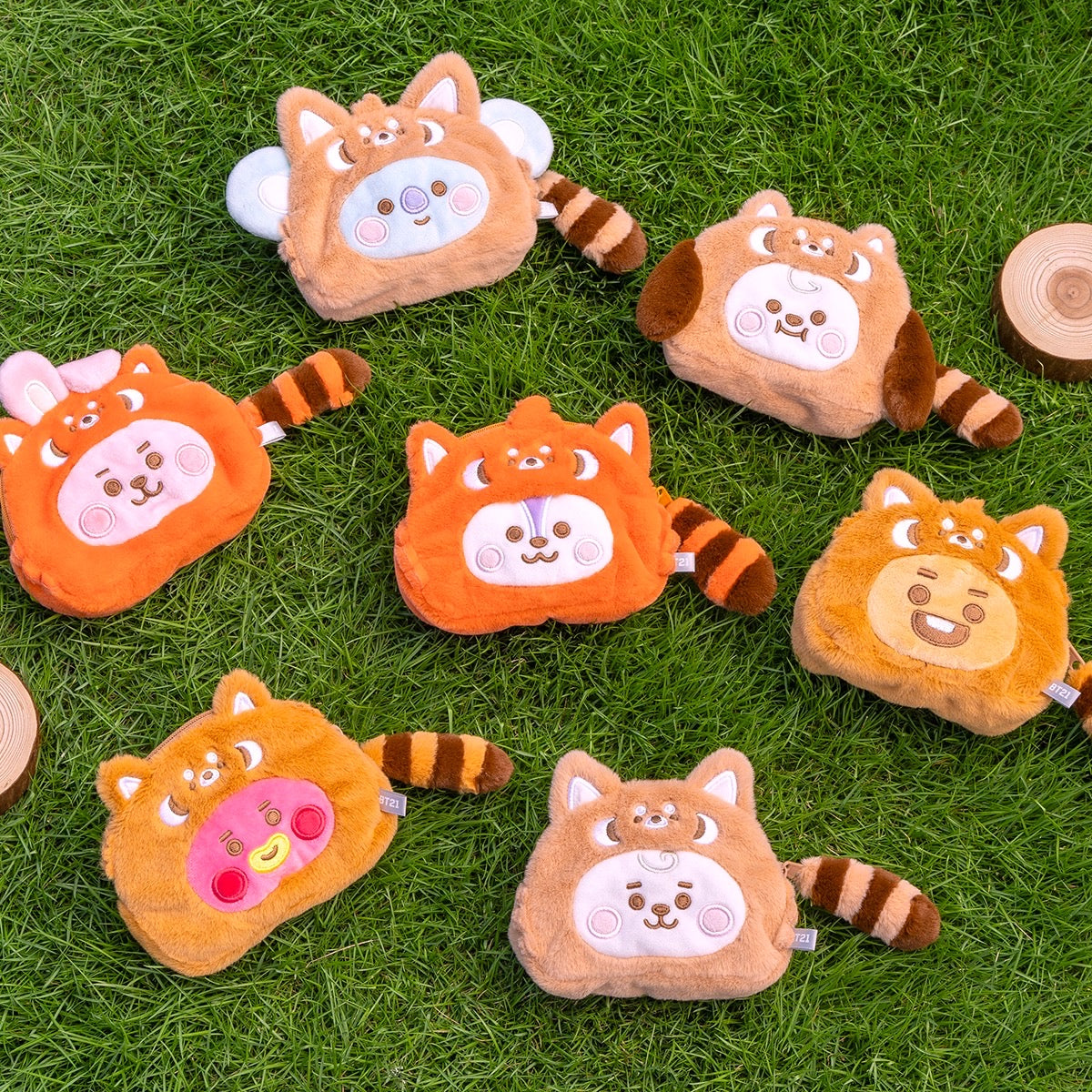 BT21 Baby JAPAN Red Panda Pouch