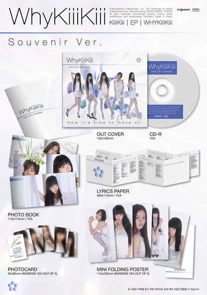 KiiiKiii - WHYKiiiKiii EP Album SOUVENIR Ver