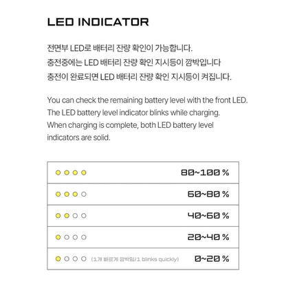 HYBE Official Light Stick Battery Power Bank