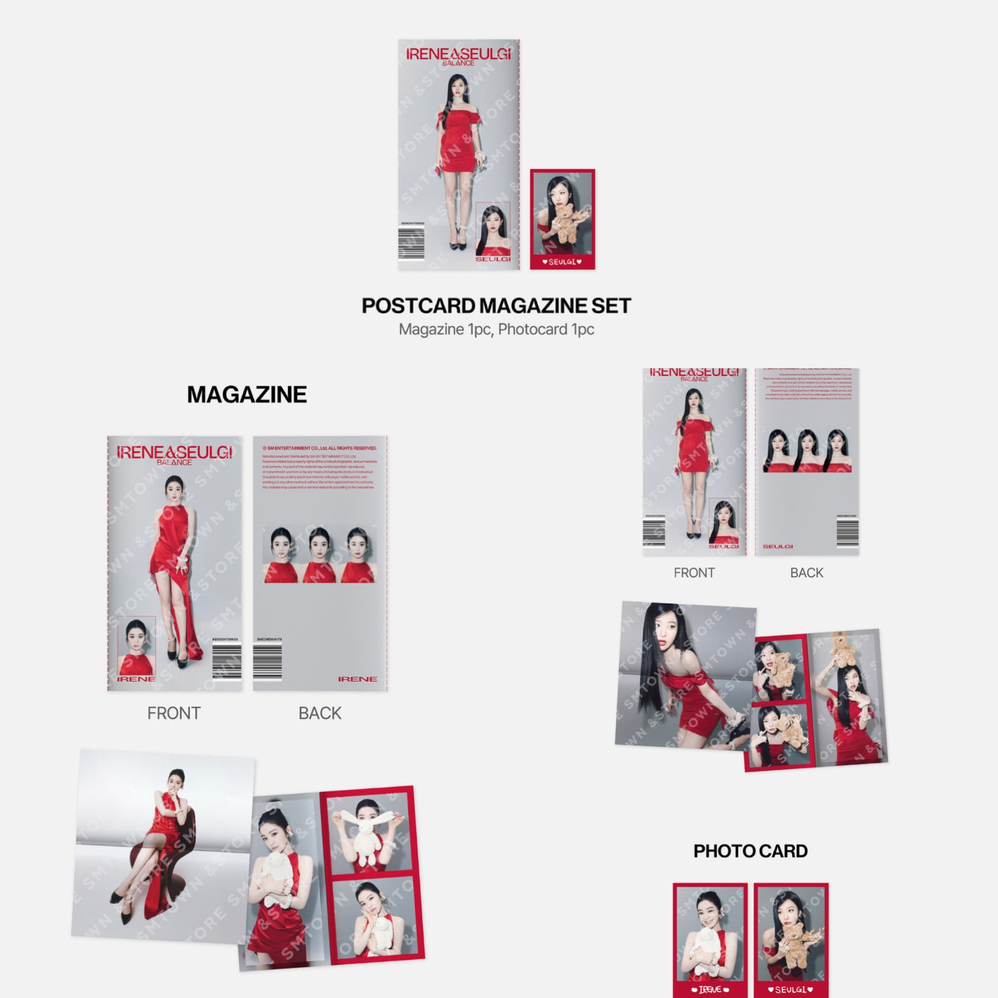 RED VELVET IRENE & SEULGI - BALANCE in Seoul Official MD