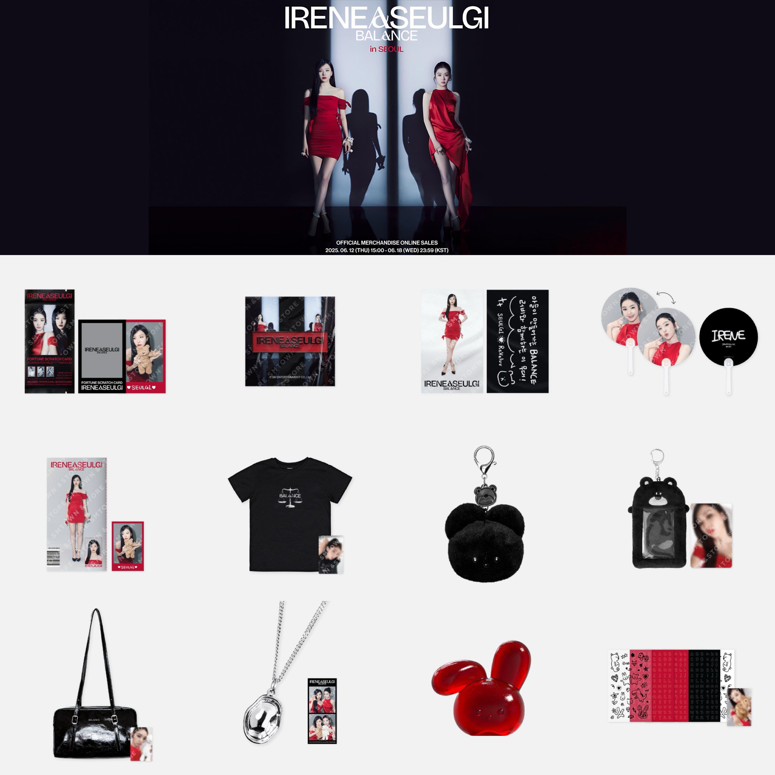 RED VELVET IRENE & SEULGI - BALANCE in Seoul Official MD – K-STAR