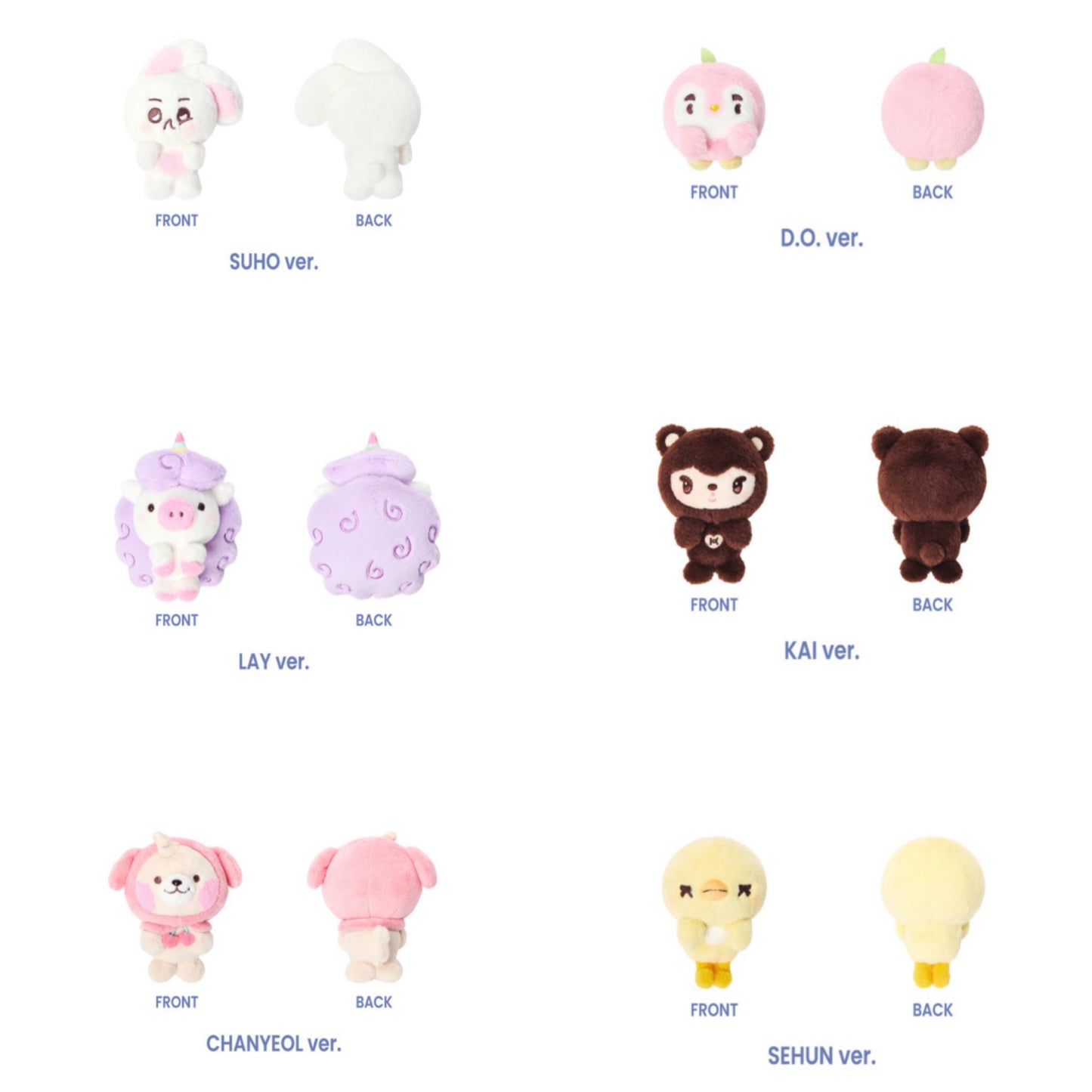 EXO We are DOLL! EXO MUNGCHIZ Official MD (Pre-Order OCTOBER 2026)