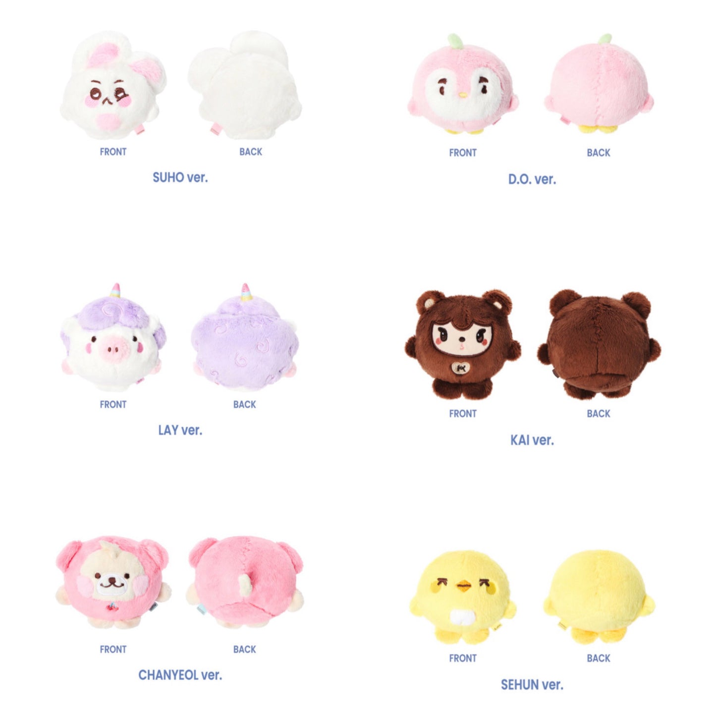 EXO We are DOLL! EXO MUNGCHIZ Official MD (Pre-Order OCTOBER 2026)