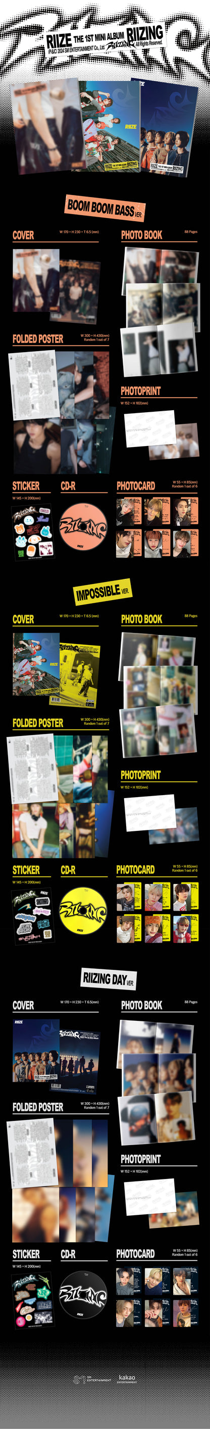 RIIZE - RIIZING 1st Mini Album Photobook Ver