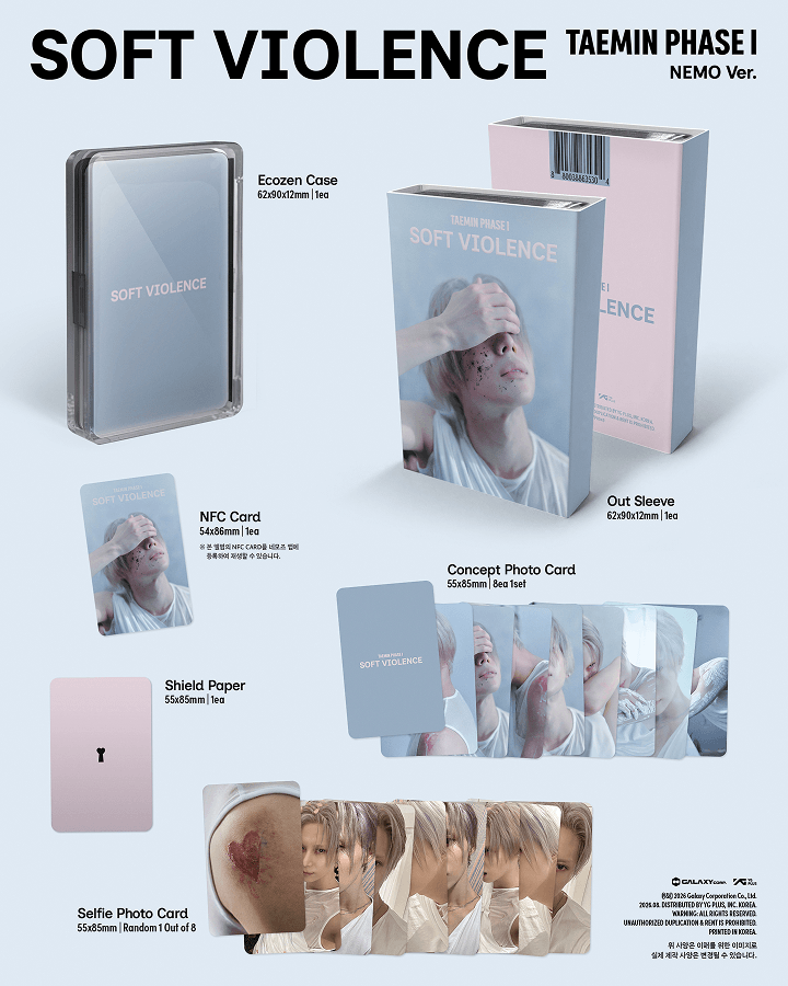 TAEMIN - PHASE I : SOFT VIOLENCE NEMO Ver