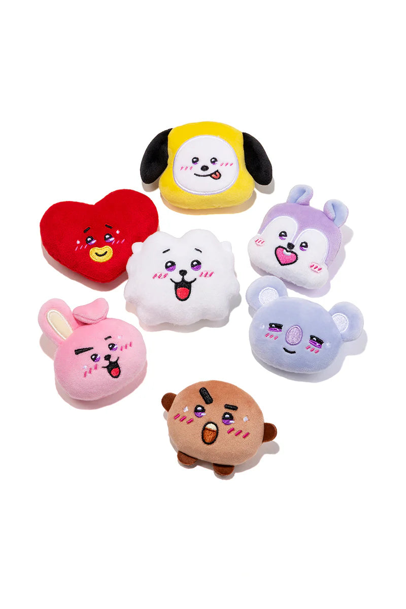 BT21 JAPAN Official NEXT STAGE Plush Badge