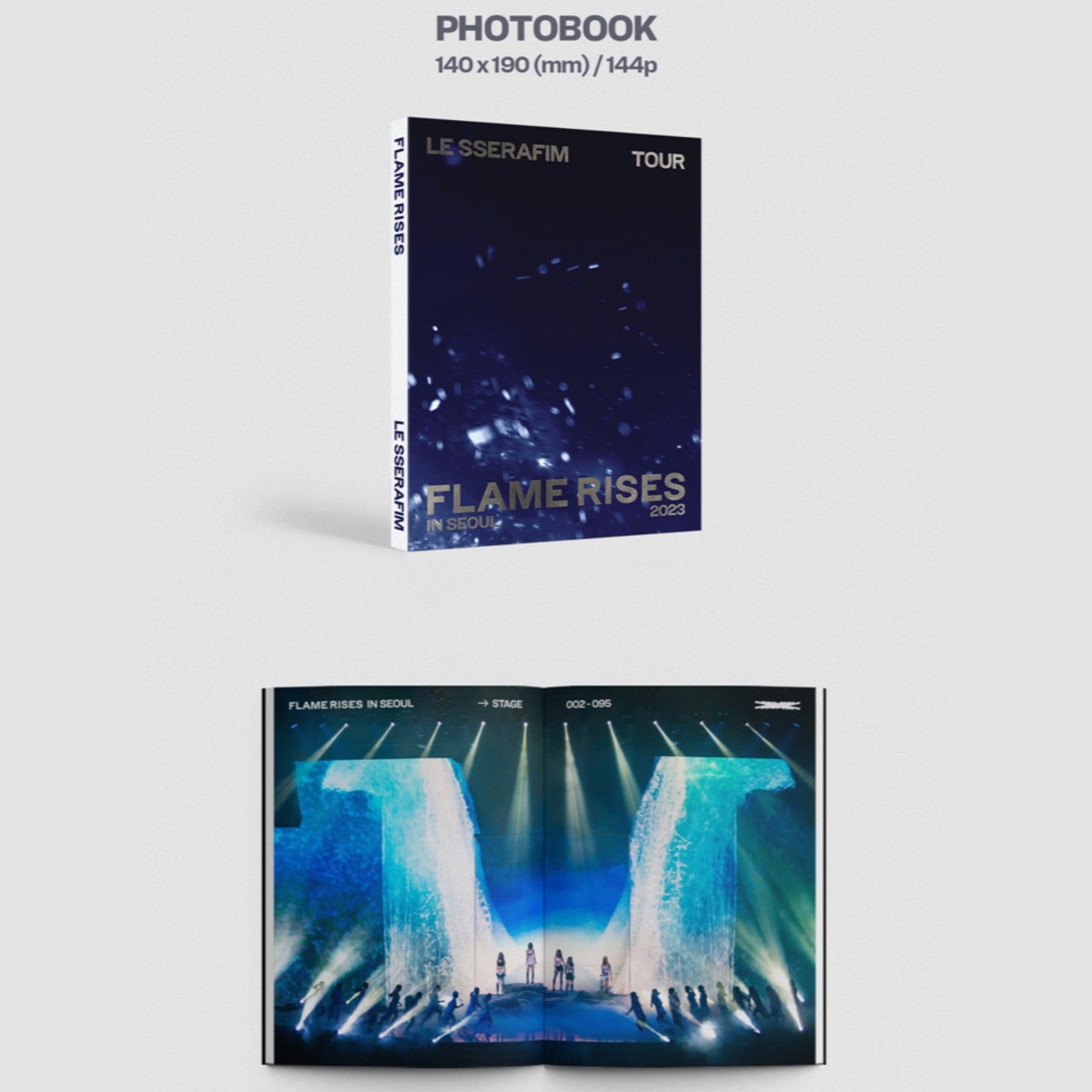 LE SSERAFIM 2023 Tour Flame Rises In Seoul Digital Code – K-STAR