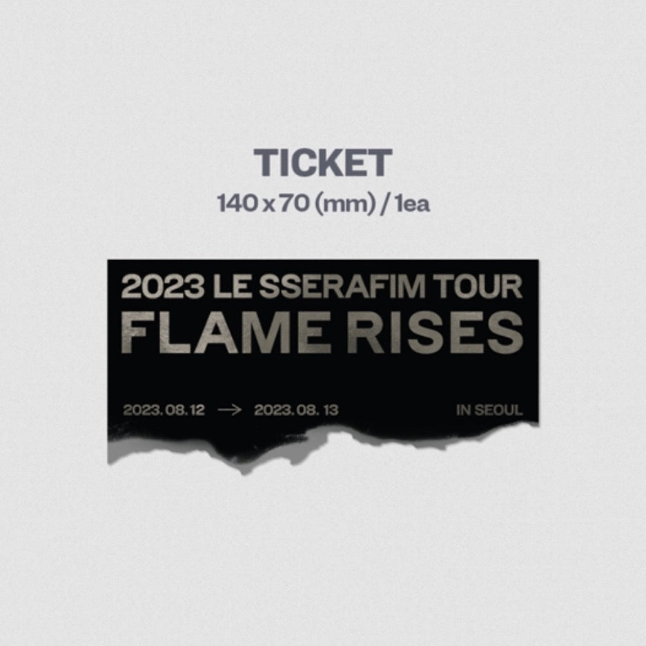 LE SSERAFIM 2023 Tour Flame Rises In Seoul Digital Code – K-STAR