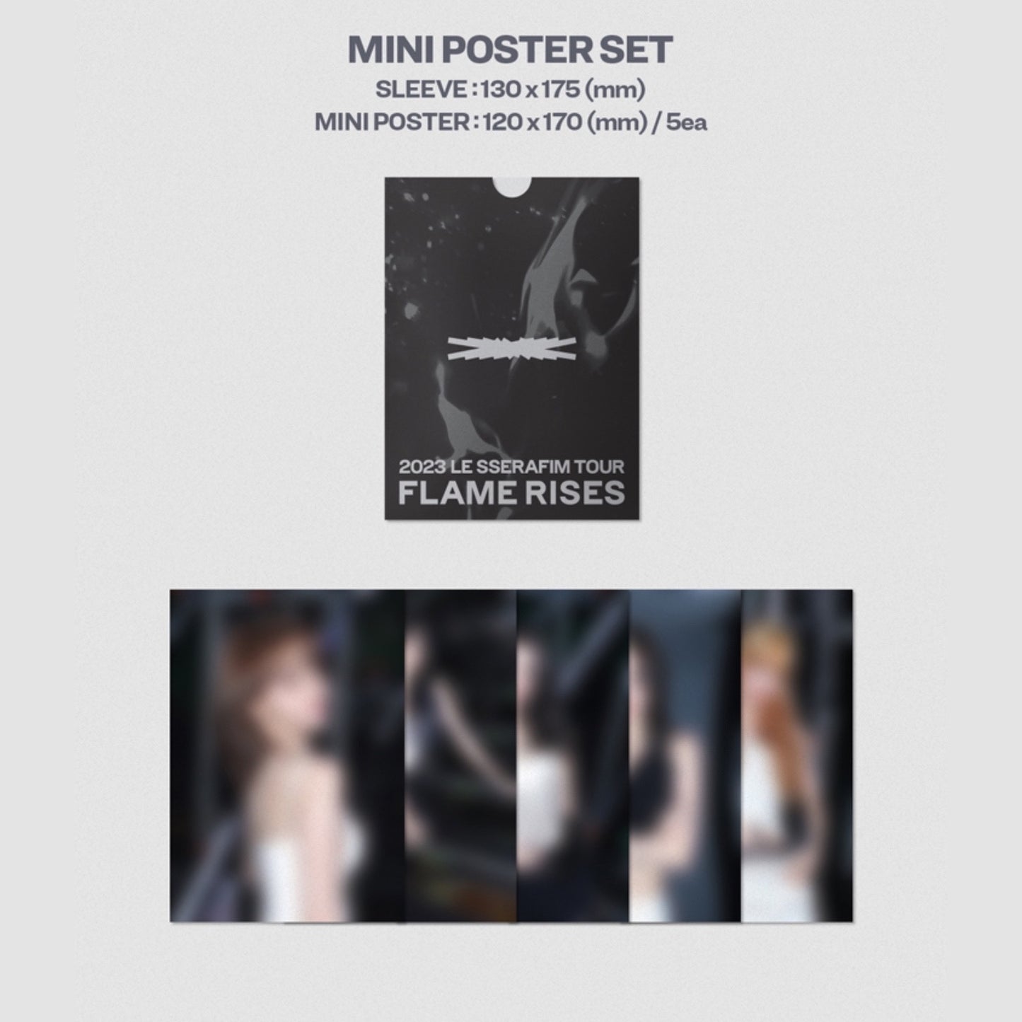 LE SSERAFIM 2023 Tour Flame Rises In Seoul Digital Code