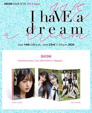 DICON VOLUME N°20 IVE : I haVE a dream, I haVE a fantasy A Version