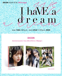 DICON VOLUME N°20 IVE : I haVE a dream, I haVE a fantasy A Version