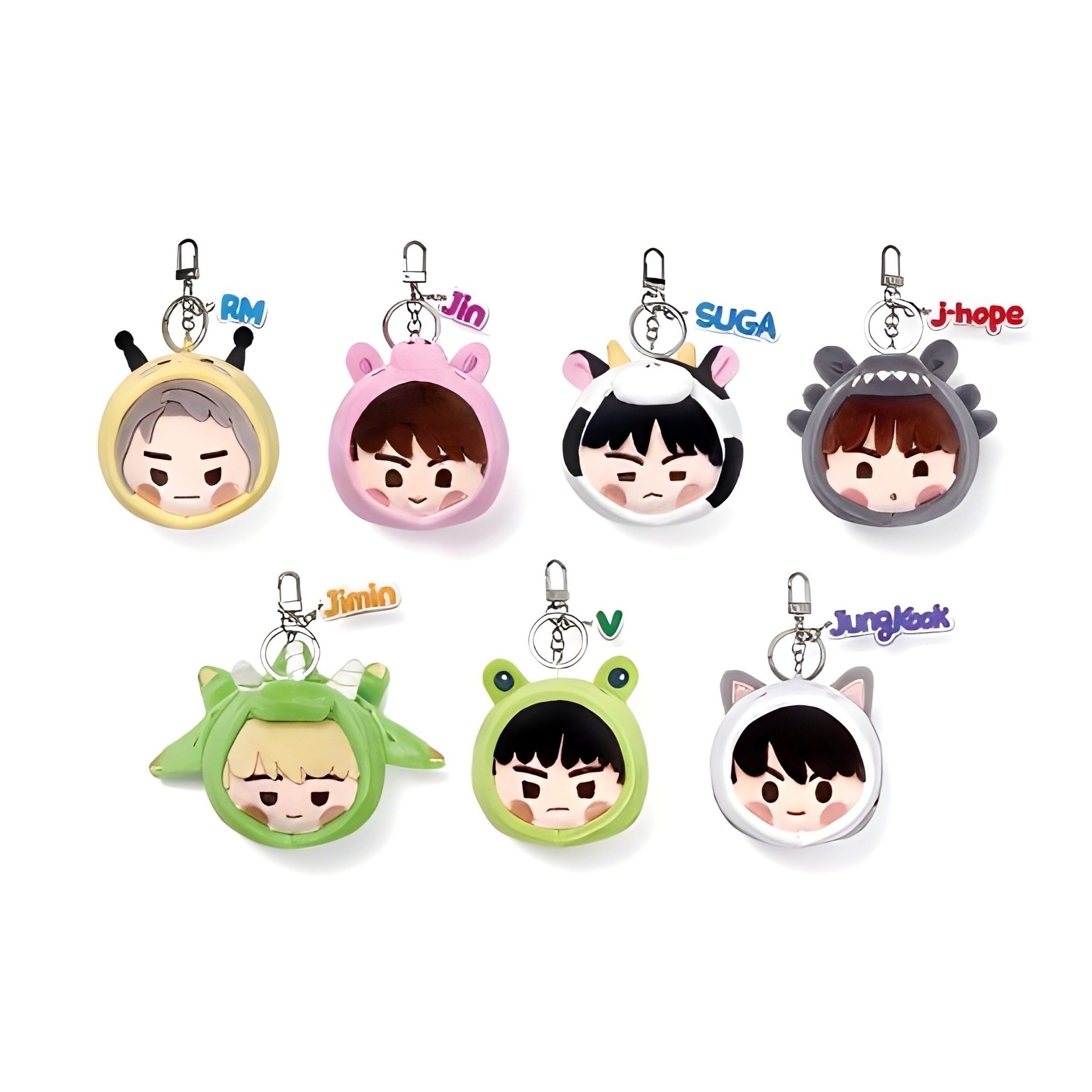 BTS グッズ BTS FESTA 2025 BTS ISLAND IN THE SEOM Face Keyring – K-STAR