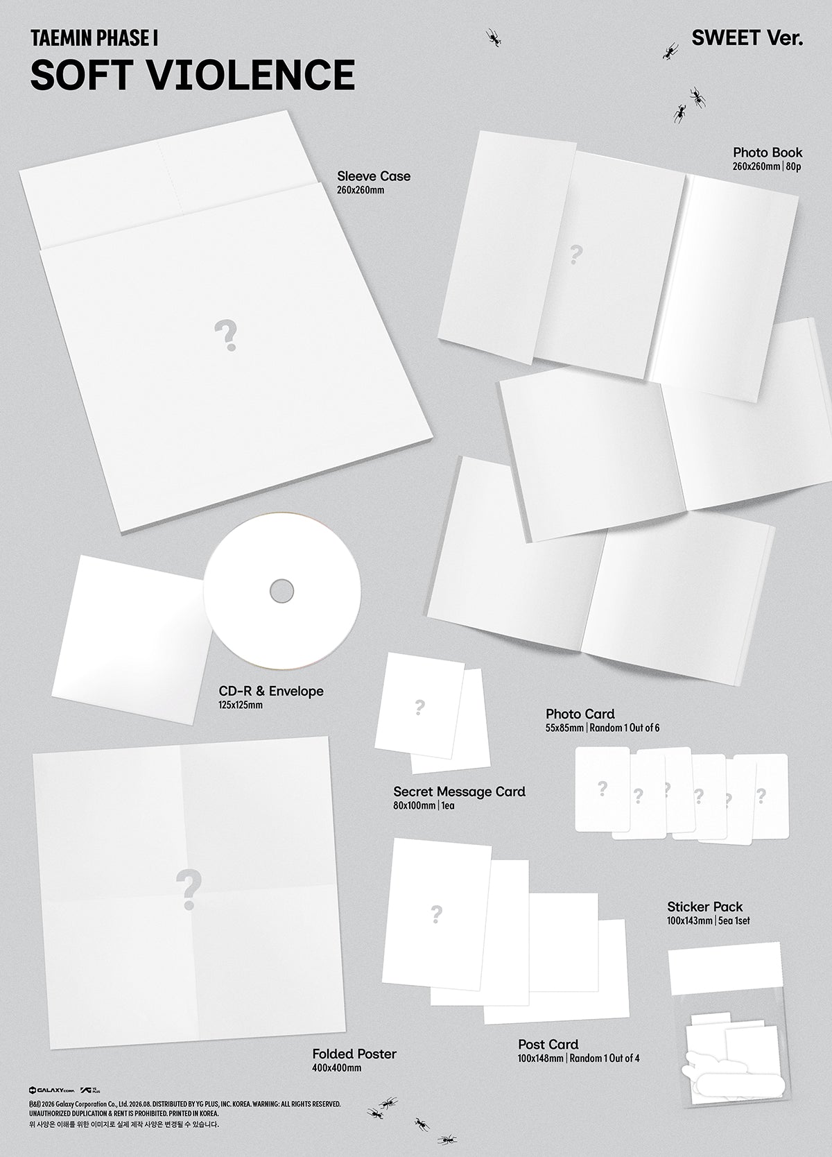TAEMIN - PHASE I : SOFT VIOLENCE PHOTO BOOK Ver