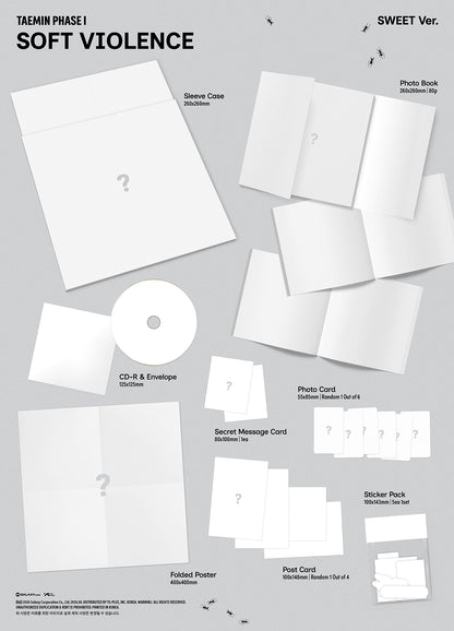 TAEMIN - PHASE I : SOFT VIOLENCE PHOTO BOOK Ver