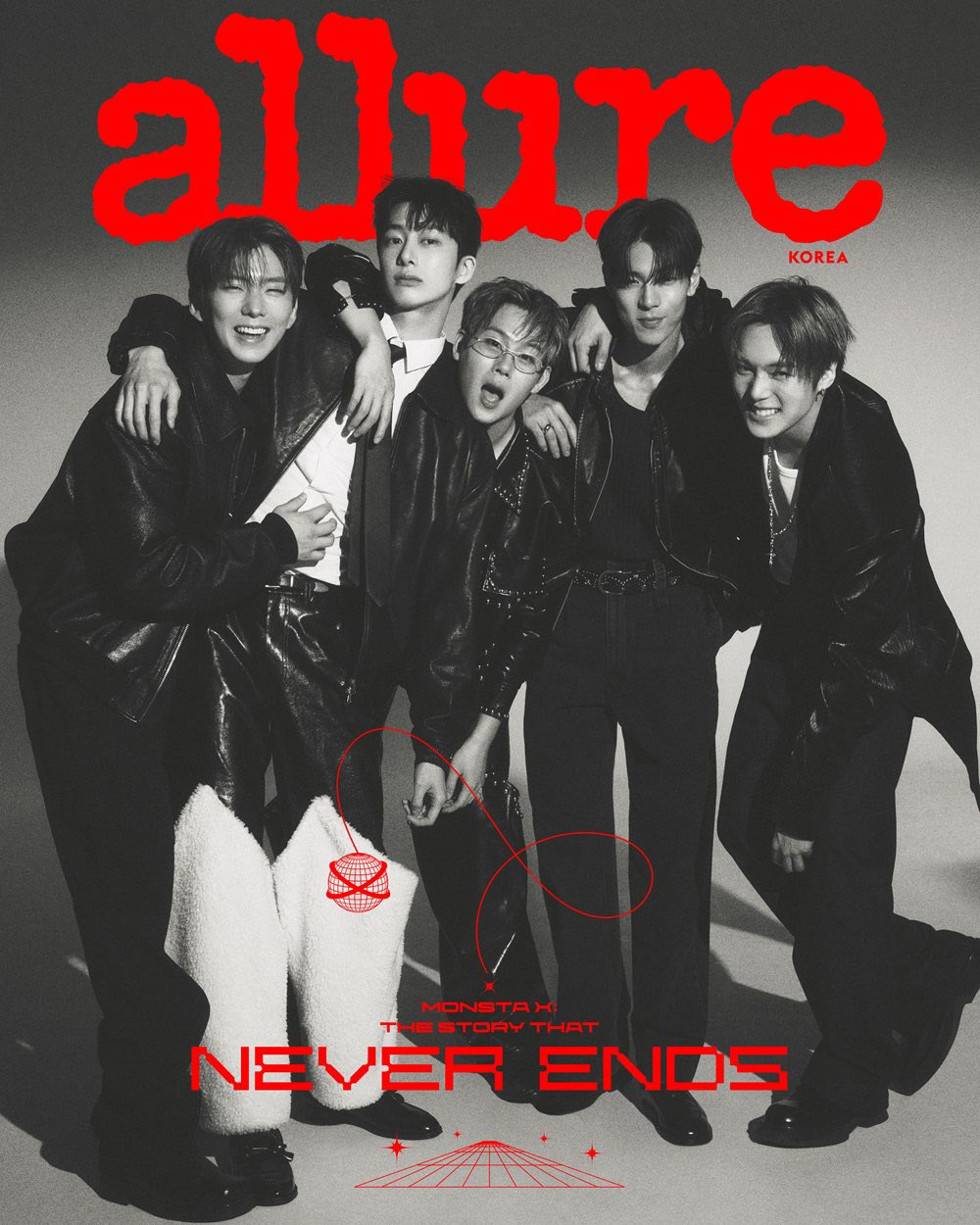 ALLURE Korea - MONSTA X July Issue 2025