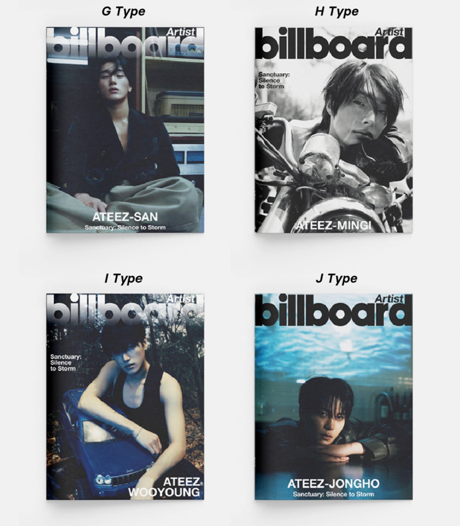 Billboard Artist Magazine ATEEZ Edition – K-STAR