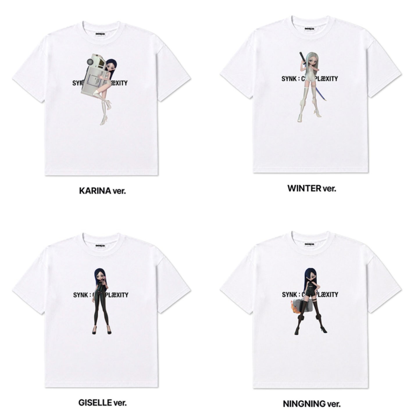 aespa 2026 LIVE TOUR SYNK: COMPLaeXITY OFFICIAL MD (Pre Order NOVEMBER 2026)