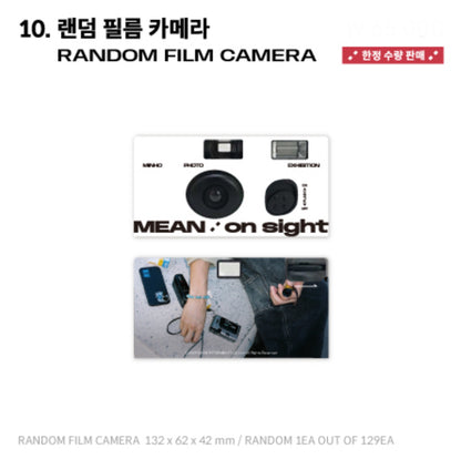 SHINee MINHO Photo Exhibition MEAN : On Sight Official MD