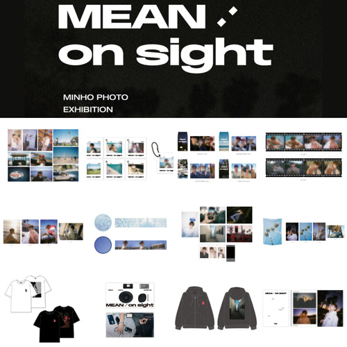 SHINee MINHO Photo Exhibition MEAN : On Sight Official MD